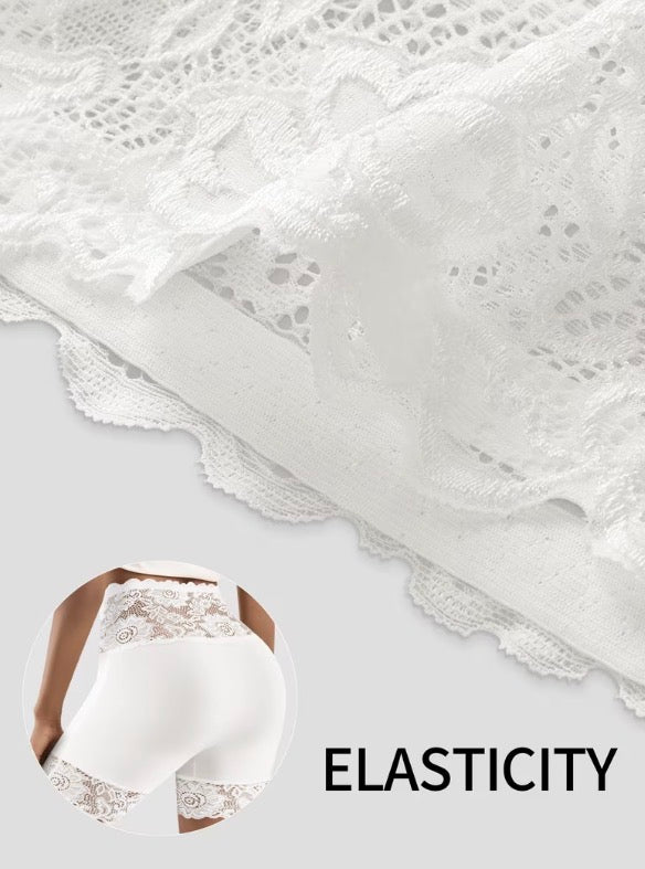 ShapeContour ComfortLace Anti-Chafe Shaping Shorts (3-Pack)