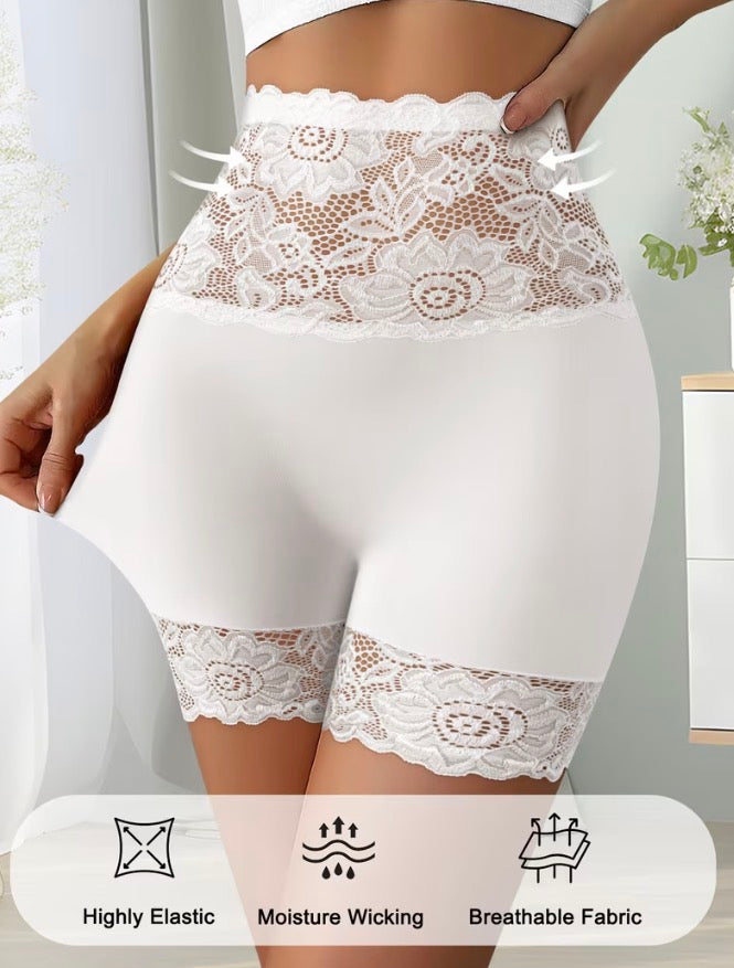 ShapeContour ComfortLace Anti-Chafe Shaping Shorts (3-Pack)