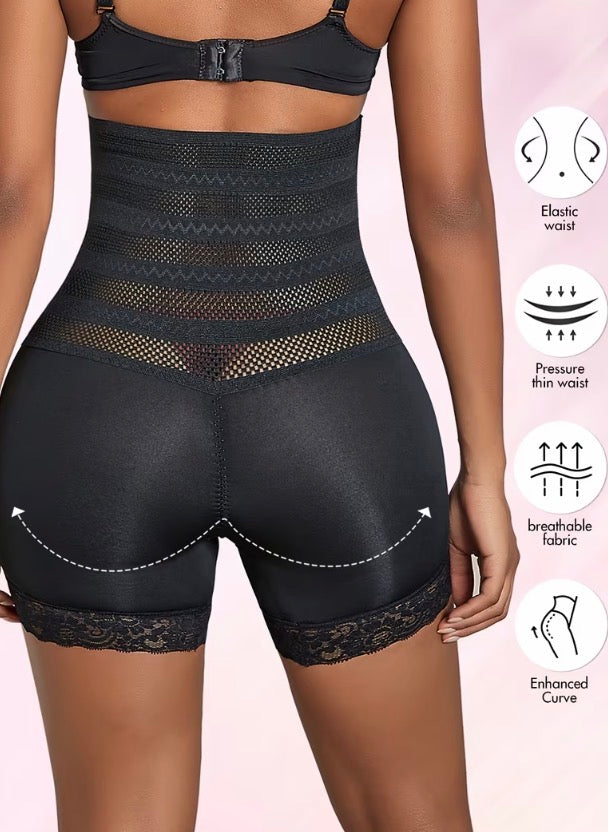 ShapeContour Elegance Sculpt Lace Control Shorts